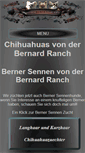 Mobile Screenshot of bernard-ranch.de